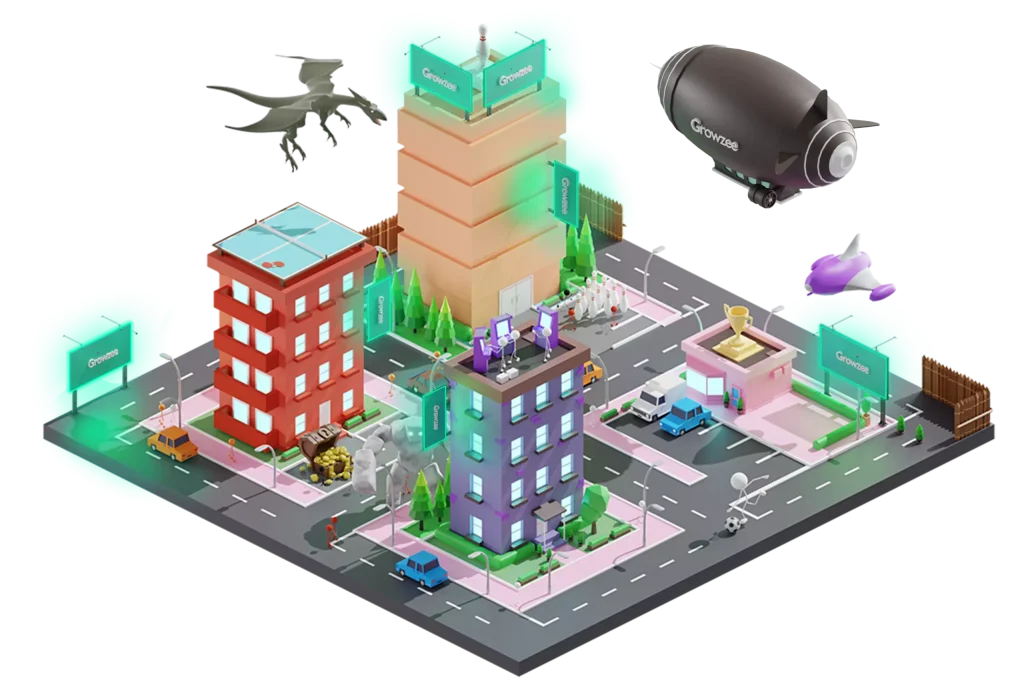 Isometric city growzee